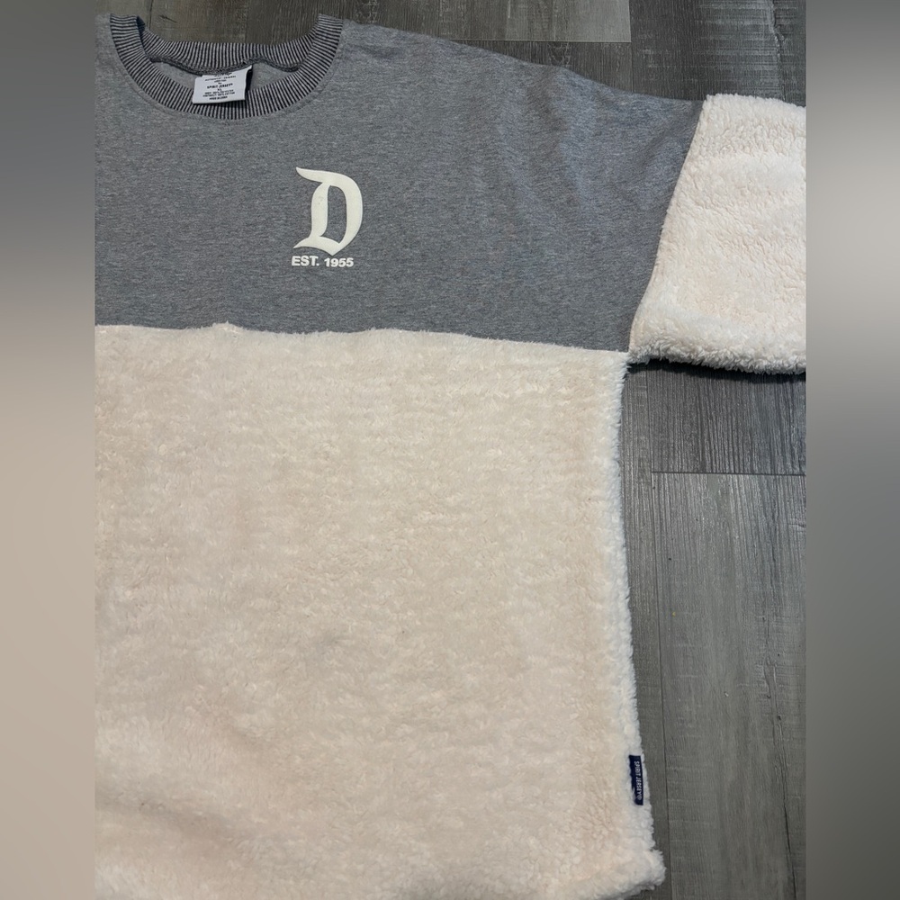 Disney Gray and Cream Crewneck Sweater - Picture 6 of 9